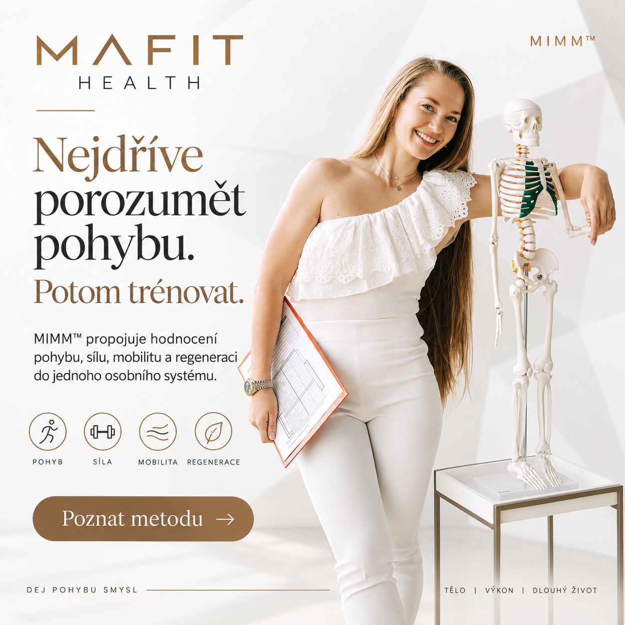 Marie Mazur — founder of Mafit Health and author of the MIMM method